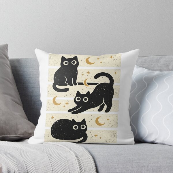 Item preview, Black Cat Celestial Magic Witchy Aesthetic designed and sold by marry treasures.