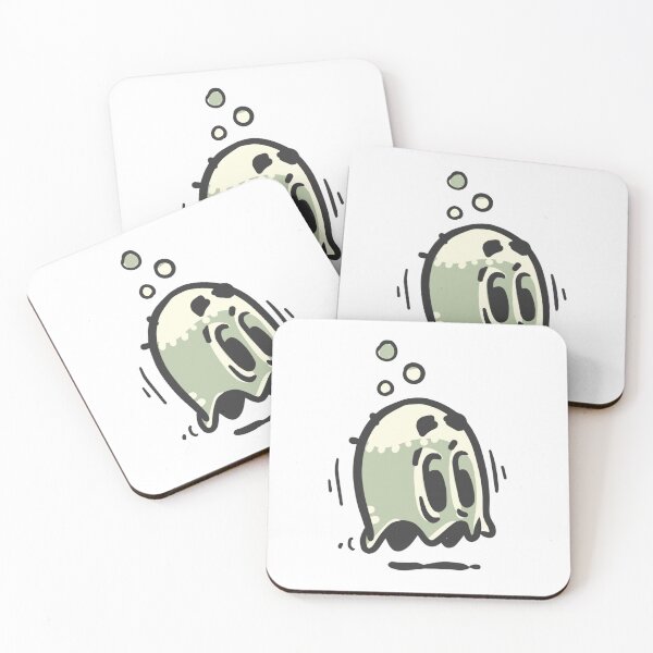 Item preview, It's a worried ghost for Halloween designed and sold by Lecartooniste.