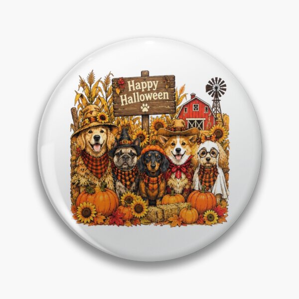 Item preview, Spooky Halloween dogs  designed and sold by JonysCreativeDesigns.