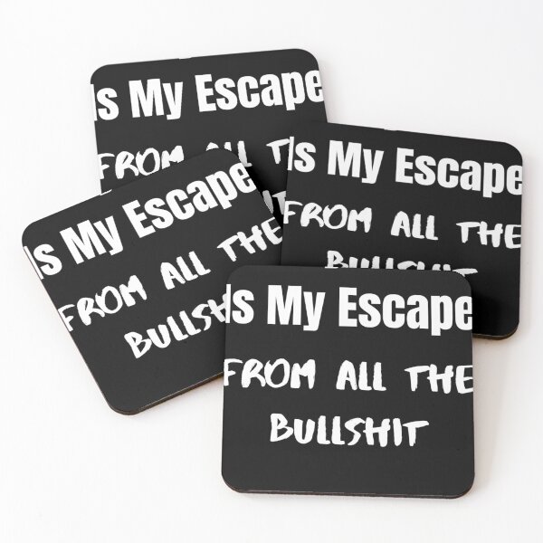 Item preview, HEAVY METAL is my escape from all the bullshit designed and sold by VividEclipse.