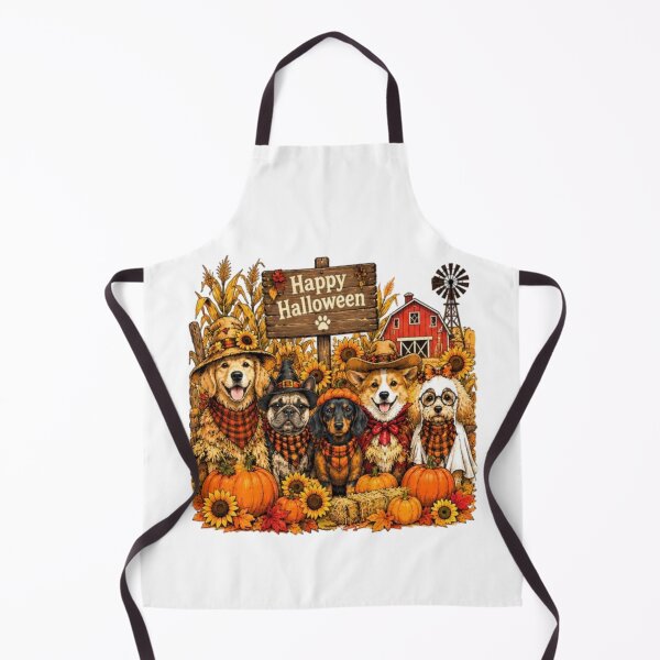 Item preview, Spooky Halloween dogs designed and sold by JonysCreativeDesigns.
