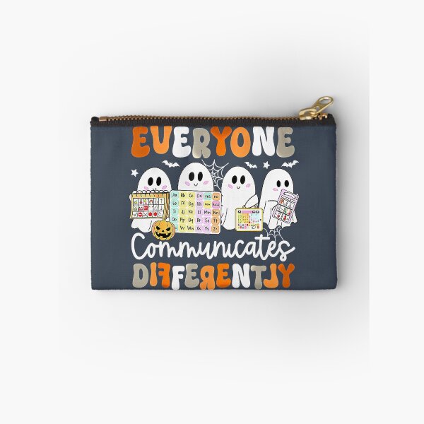 Item preview, Autism Ghost Halloween T-Shirt | Everyone Communicates Differently designed and sold by tshirtsmk.