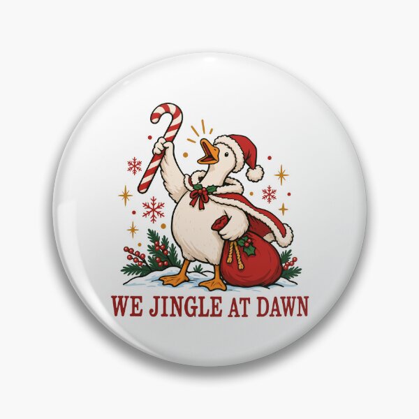 Item preview, We Jingle At Dawn Funny Goose Christmas designed and sold by roni-harbor.