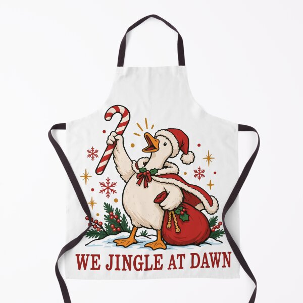Item preview, We Jingle At Dawn Funny Goose Christmas designed and sold by roni-harbor.