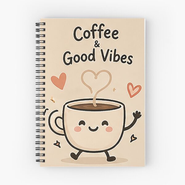 Item preview, Coffee and Good Vibes | Cute Kawaii Happy Coffee Cup designed and sold by Sara-Ai.