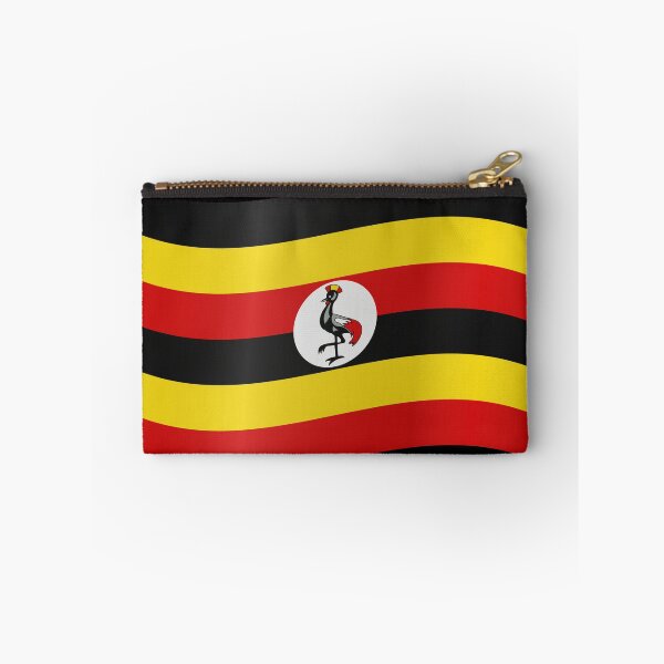 Item preview, Ugandan Waving Flag Uganda Pride Design designed and sold by yazdogs.