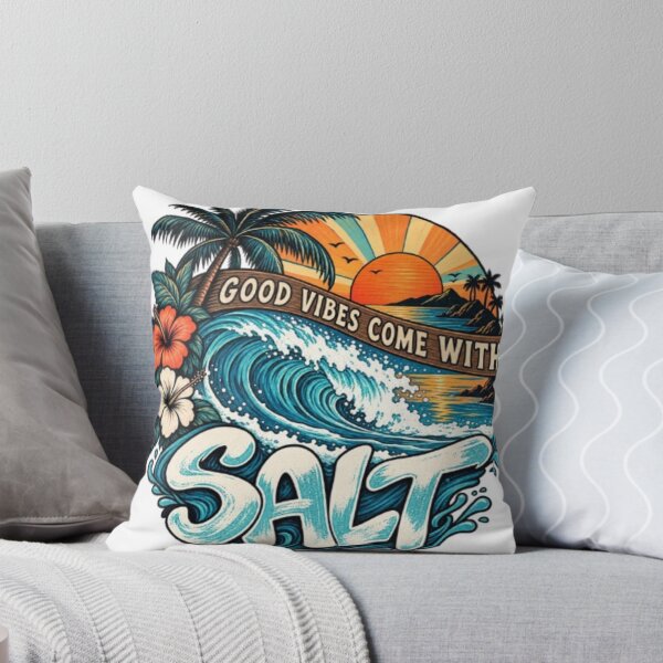 Item preview, Good Vibes Come With Salt designed and sold by TATOXIDE.