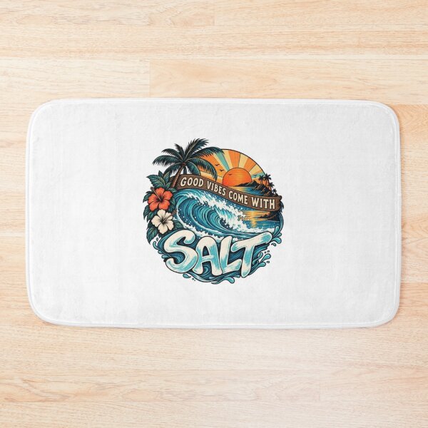 Item preview, Good Vibes Come With Salt designed and sold by TATOXIDE.