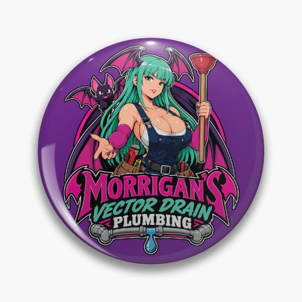 Item preview, Morrigan's Vector Drain Plumbing designed and sold by GhoulishGraphX.
