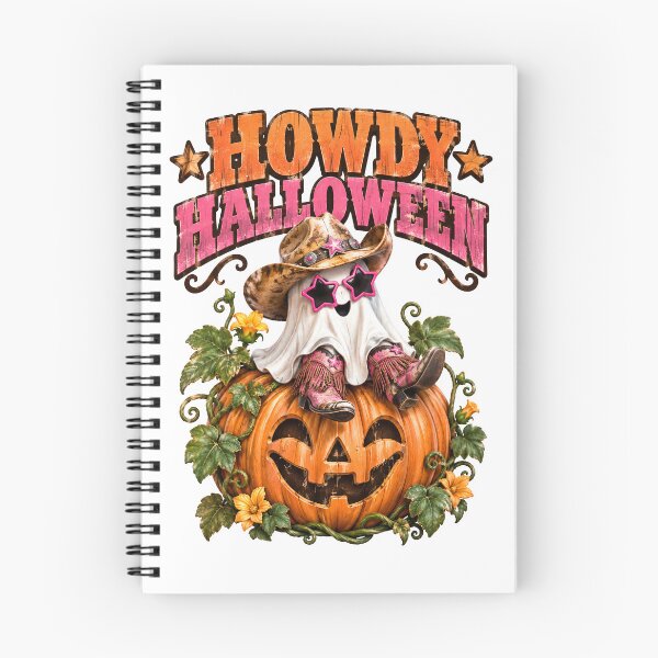 Item preview, Howdy Halloween Cowgirl Ghost Pumpkin designed and sold by Sovereign Supply Co..
