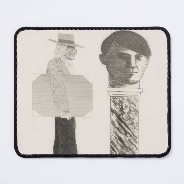 Item preview, David Hockney - The Student - Signed Print by David Hockney undefinedr designed and sold by LILLIANSTRANGEy.