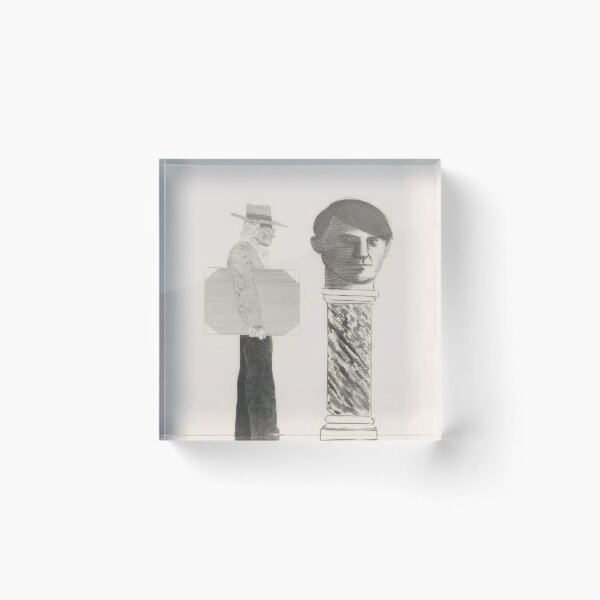 Item preview, David Hockney -  The Student - Signed Print by David Hockney undefinedr designed and sold by LILLIANSTRANGEy.