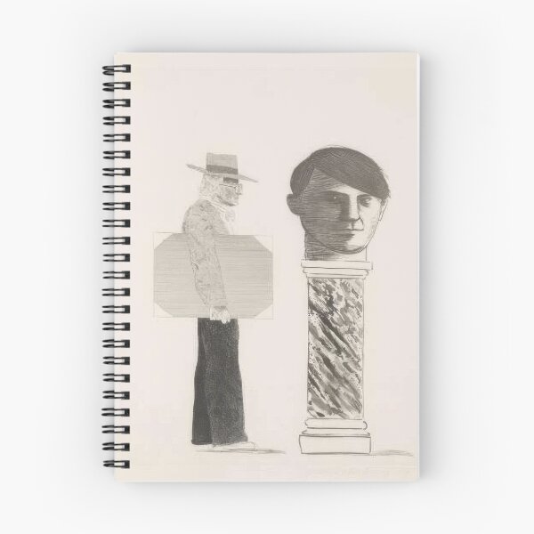 Item preview, David Hockney -  The Student - Signed Print by David Hockney undefinedr designed and sold by LILLIANSTRANGEy.