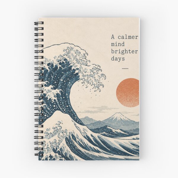 Item preview, A Calmer Mind Brighter Days designed and sold by Willow Sky.