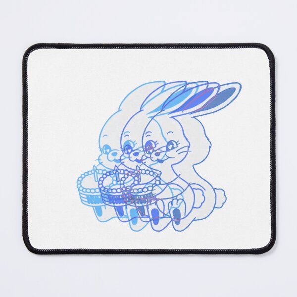 Item preview, Blue TRIPPY BUNNY NJS designed and sold by MeBrokeStudent.