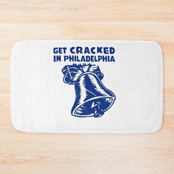 Item preview, Get Cracked In Philadelphia Liberty Bell Blue Outline City Pride Fan Apparel designed and sold by Sendowart.