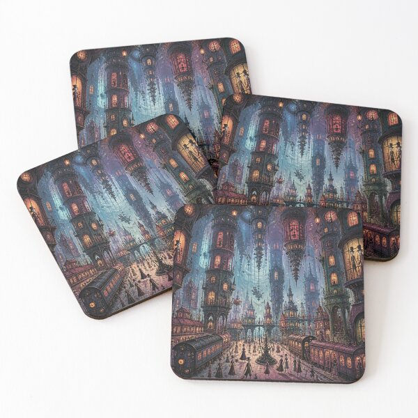Item preview, Futuristic city designed and sold by MagelliShop.