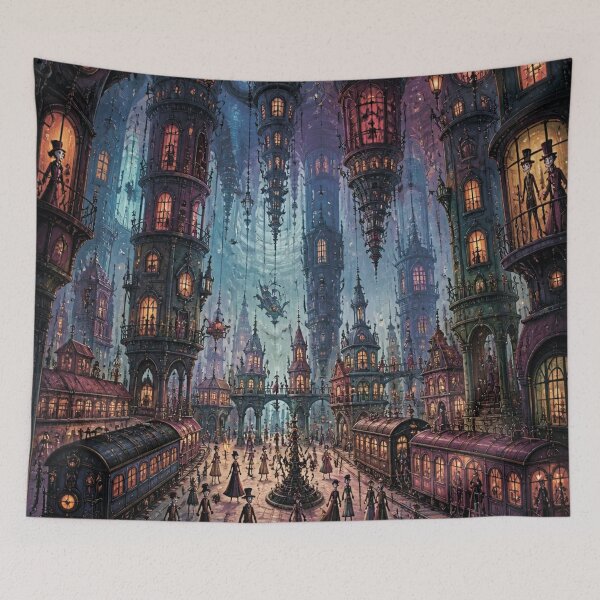 Item preview, Futuristic city designed and sold by MagelliShop.