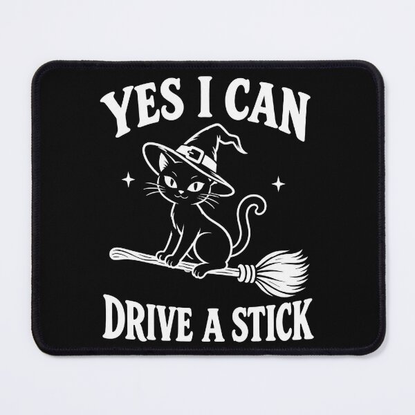 Item preview, Yes I Can Drive A Stick funny halloween designed and sold by Kladhadredo.