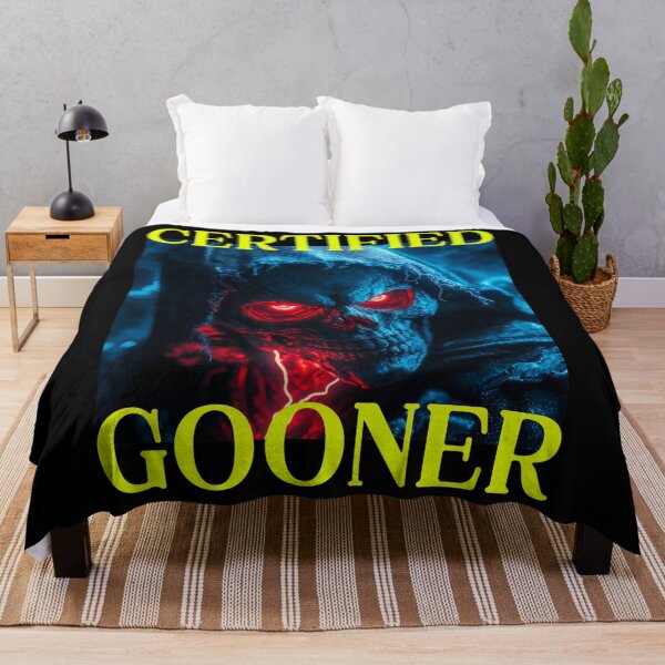 Item preview, Certified Gooner Hard Skeleton Oddly Specific Meme designed and sold by treibhilyarb.