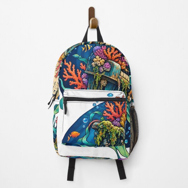 Item preview, Underwater Vintage Piano Coral Reef Musical Illustration designed and sold by velorac.
