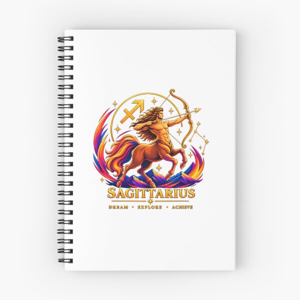 Item preview, Sagittarius Zodiac Archer – Dream Explore Achieve designed and sold by Grandtshirt | Creative Print Designs.