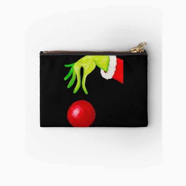 Item preview, Hand-painted with watercolor - Grinch's hand holding a Christmas designed and sold by CalistaLueilwit.