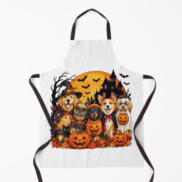 Item preview, Spooky Halloween dogs designed and sold by JonysCreativeDesigns.
