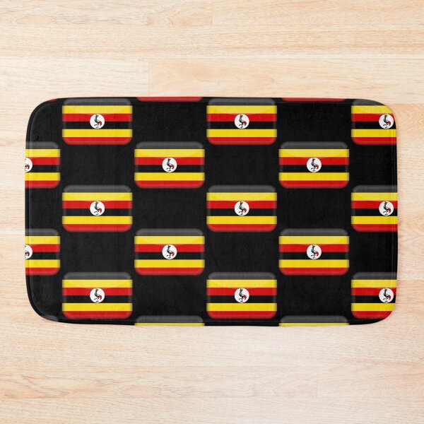 Item preview, Ugandan 3D Flag Uganda Pride Design designed and sold by YAZ.