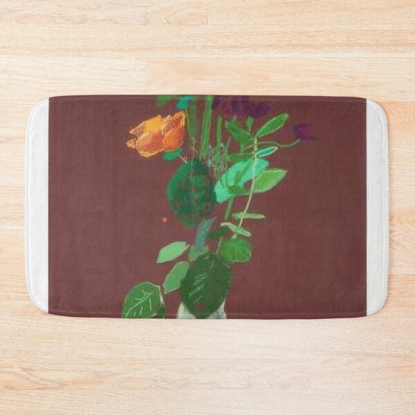 Item preview, David Hockney -  th March , More Flowers On A Table - Signed Print by David Hockney undefinedr designed and sold by LILLIANSTRANGEy.