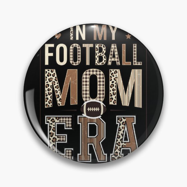 Item preview, Football Mom Era Retro Leopard Print Design designed and sold by marry treasures.