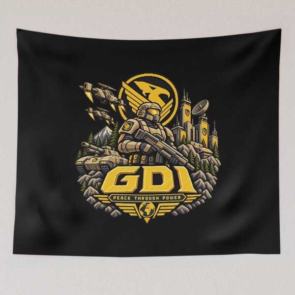 Item preview, GDI Command and Conquer Global Defense Initiative designed and sold by Pandaburba.
