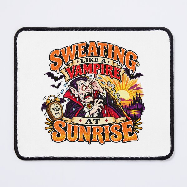 Item preview, SWEATING LIKE A VAMPIRE AT SUNRISE designed and sold by WheelieGdArt.