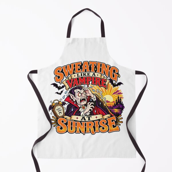 Item preview, SWEATING LIKE A VAMPIRE AT SUNRISE designed and sold by WheelieGdArt.