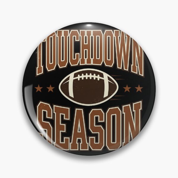 Item preview, Touchdown Season Football Vintage Sports Fan designed and sold by marry treasures.