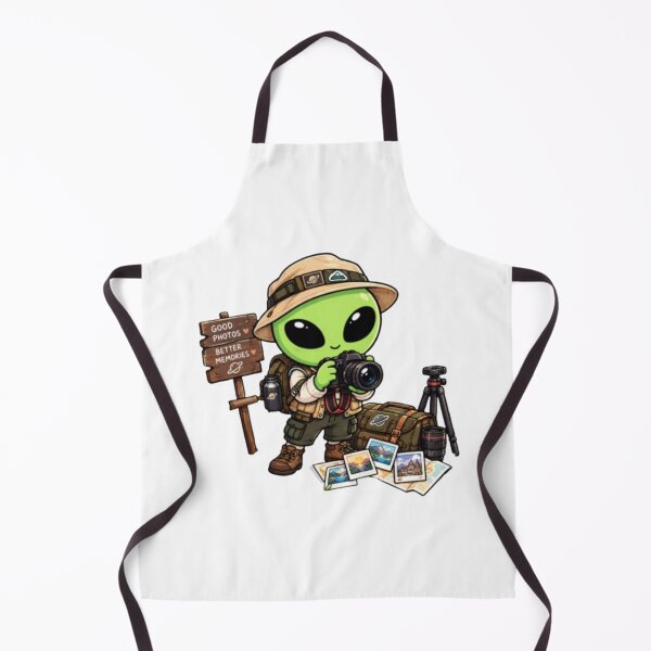Item preview, Alien Photographer | Photography & Travel Adventure designed and sold by fedetrev.