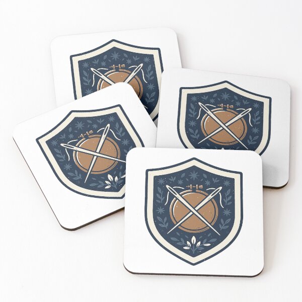 Item preview, Needles And Hoop Crest designed and sold by eduardoroa22.