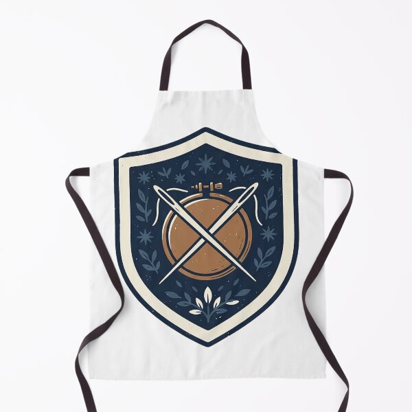Item preview, Needles And Hoop Crest designed and sold by eduardoroa22.