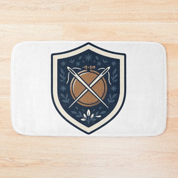 Item preview, Needles And Hoop Crest designed and sold by eduardoroa22.