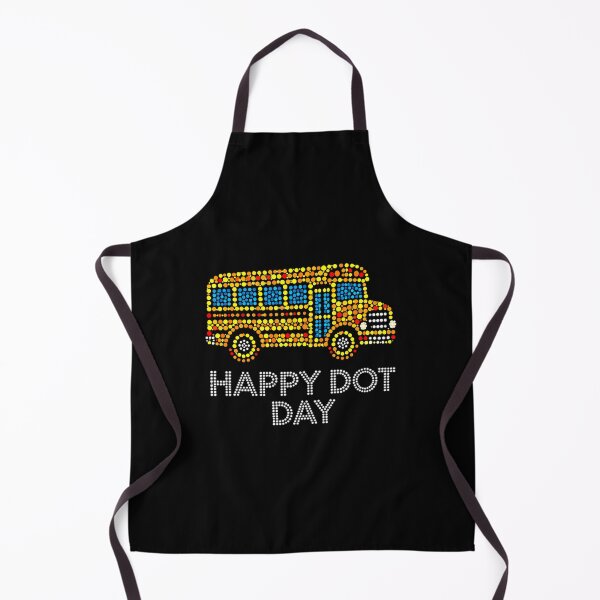 Item preview, Happy Dot Day Colorful Polka Dot School Bus Toddler Boys Kids designed and sold by DemureArtsy.