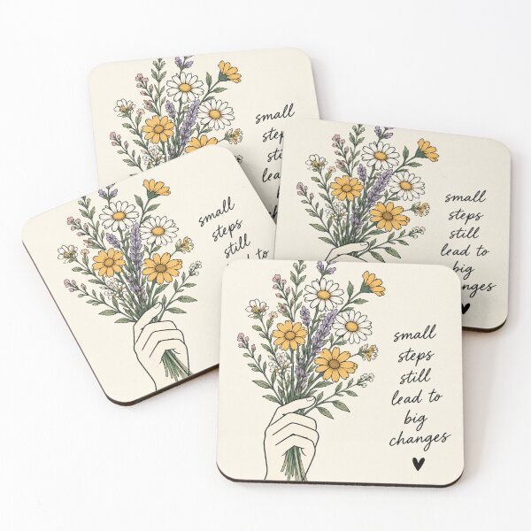 Item preview, Small Steps Lead to Big Changes designed and sold by Willow Sky.