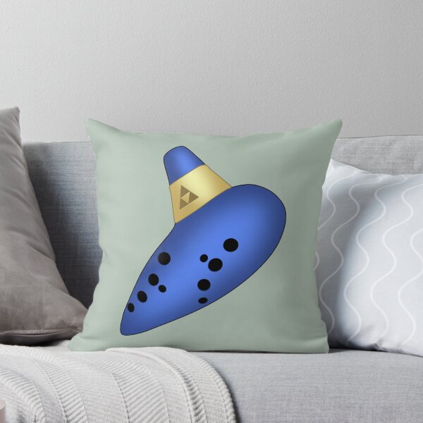 Item preview, Blue Ceramic Ocarina Minimalist Art Instrument Design designed and sold by Fan Art Station .