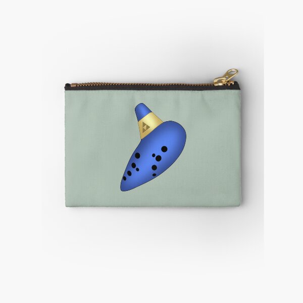 Item preview, Blue Ceramic Ocarina Minimalist Art Instrument Design designed and sold by Fan Art Station .