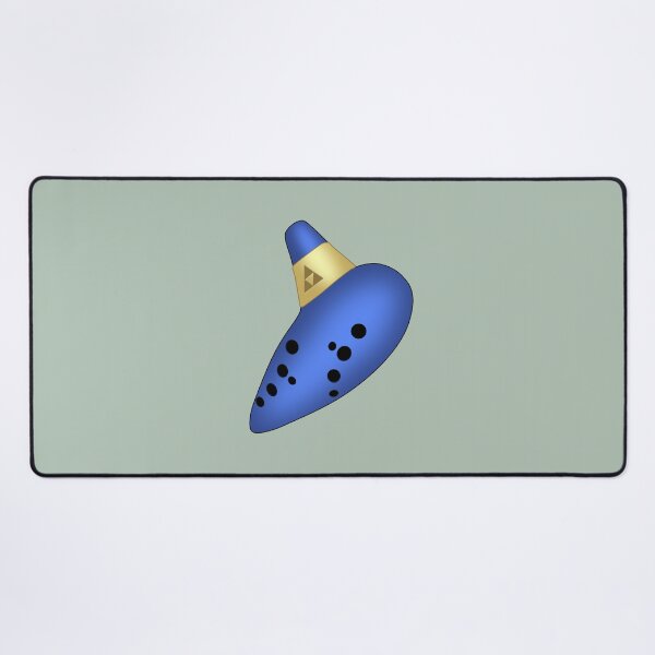 Item preview, Blue Ceramic Ocarina Minimalist Art Instrument Design designed and sold by Fan Art Station .