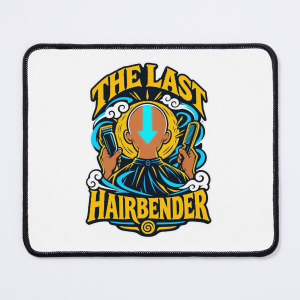 Item preview, The Last Hairbender Funny Anime Barber Typography Graphic. designed and sold by Favour's Store.