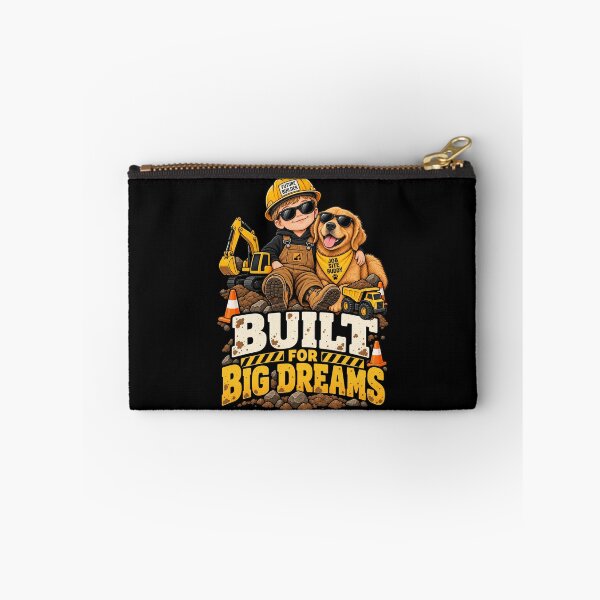 Item preview, Built For Big Dreams Future Builder Construction Kid designed and sold by Ridaelb.