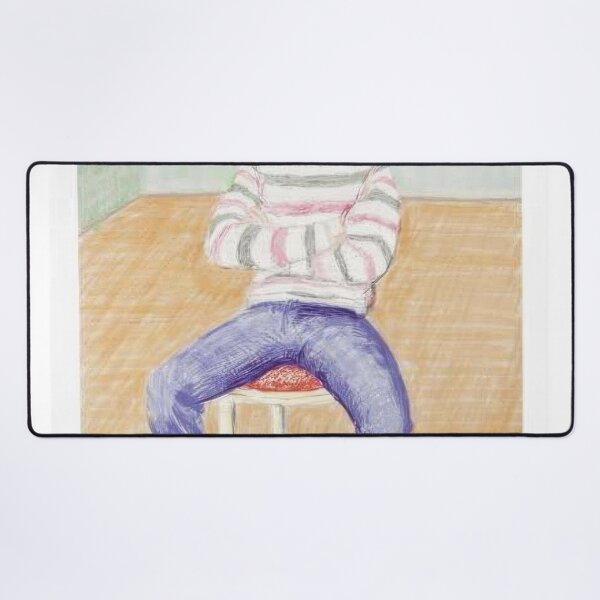 Item preview, David Hockney - Jamie McHale - Signed Print by David Hockney undefinedr designed and sold by LILLIANSTRANGEy.