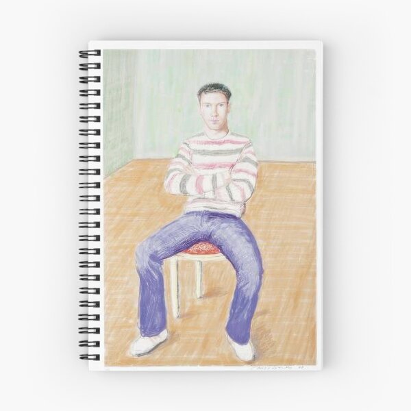 Item preview, David Hockney -  Jamie McHale  - Signed Print by David Hockney undefinedr designed and sold by LILLIANSTRANGEy.