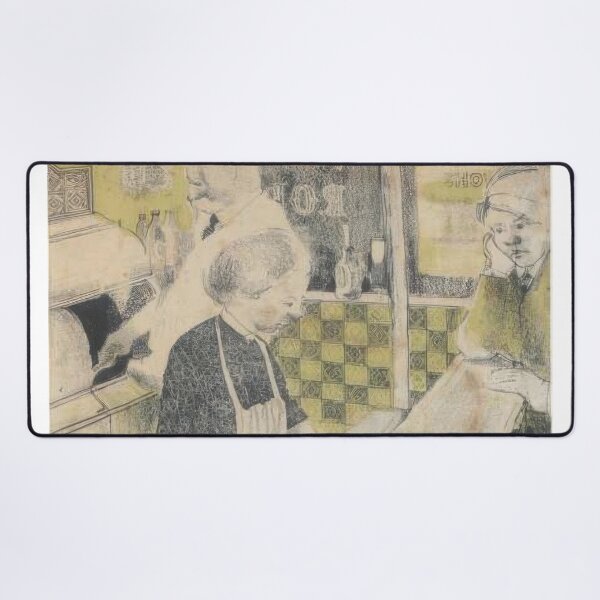 Item preview, David Hockney - Fish And Chip Shop - Signed Print by David Hockney undefinedr designed and sold by LILLIANSTRANGEy.
