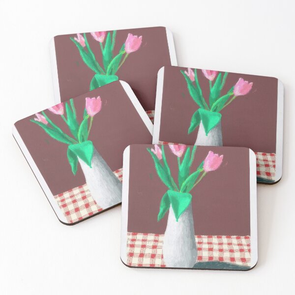 Item preview, David Hockney -  nd March , A Closer Look At Some Tulips - Signed Print by David Hockney undefinedr designed and sold by LILLIANSTRANGEy.